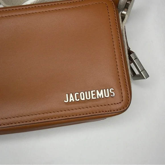 Jacquemus Tan Leather Men's Bag